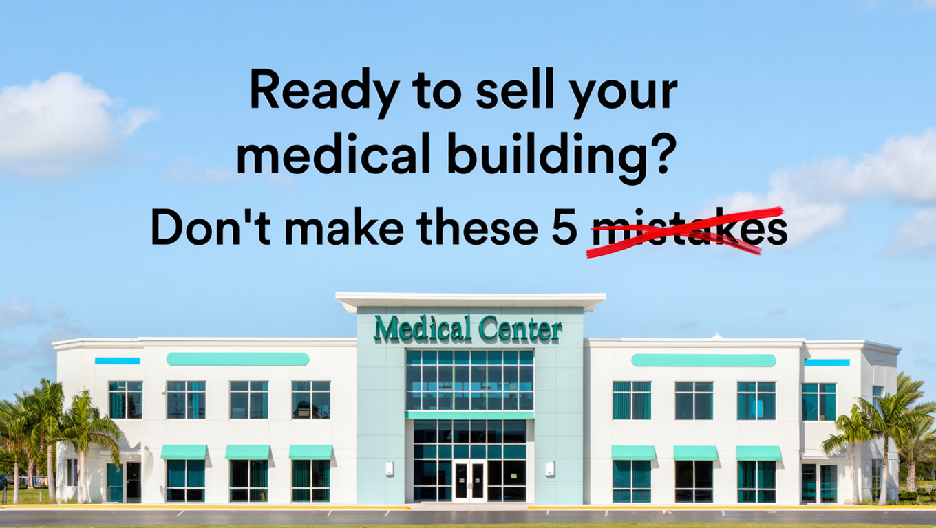 5 Mistakes to Avoid When Selling Your Medical Office Building